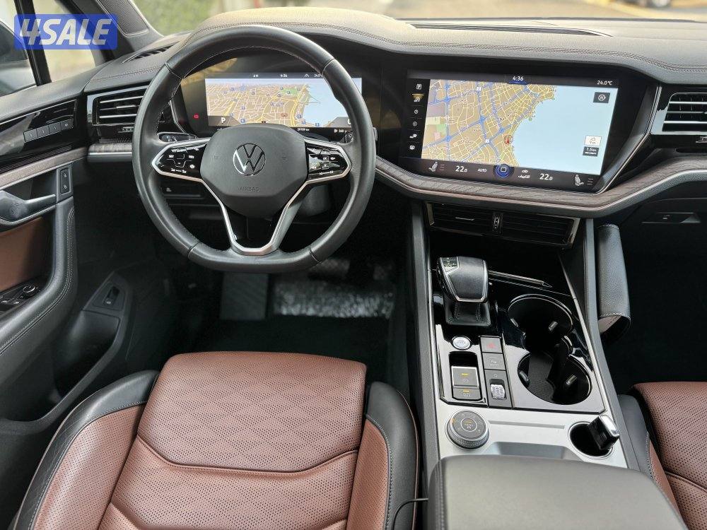 فولكس  طوارق 2023 عداد 29 الدرجة الأولى صبغ وكالة بهبهاني تحت الكفالة9