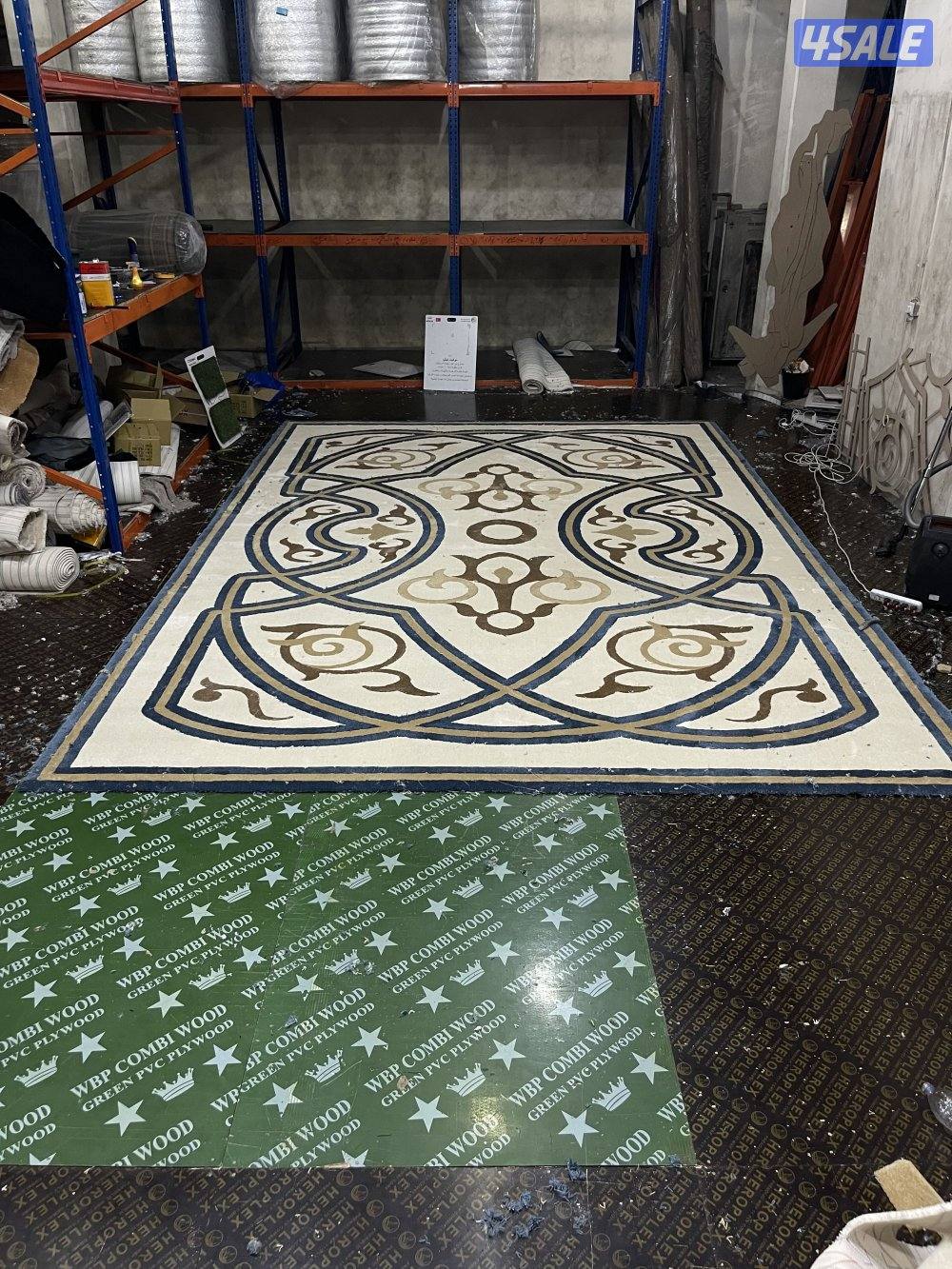 سجاد تركي حفر يدوي بدقه عاليه بأسعار المصنع10