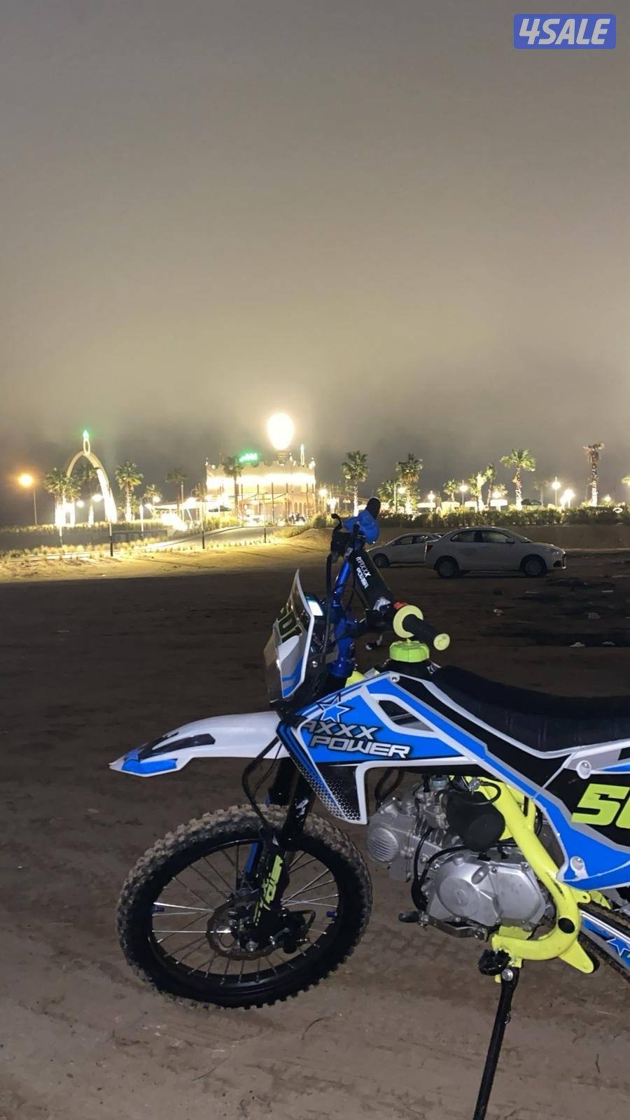 للبيع سيكل صيني حجم cc150  شرط الفحص سيكل شبه يديد ماشي اقل٥ ساعات2