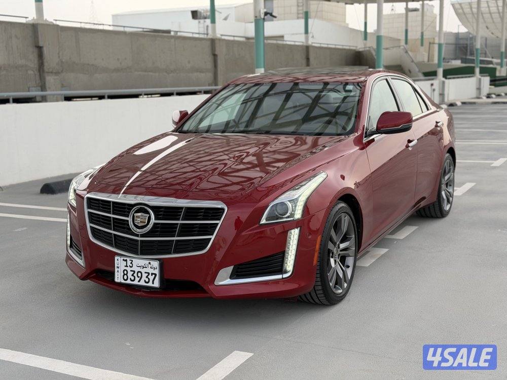 كاديلاك CTS _موديل2014_عداد 138 سيرفس منتظم_الدرجه الاولى2