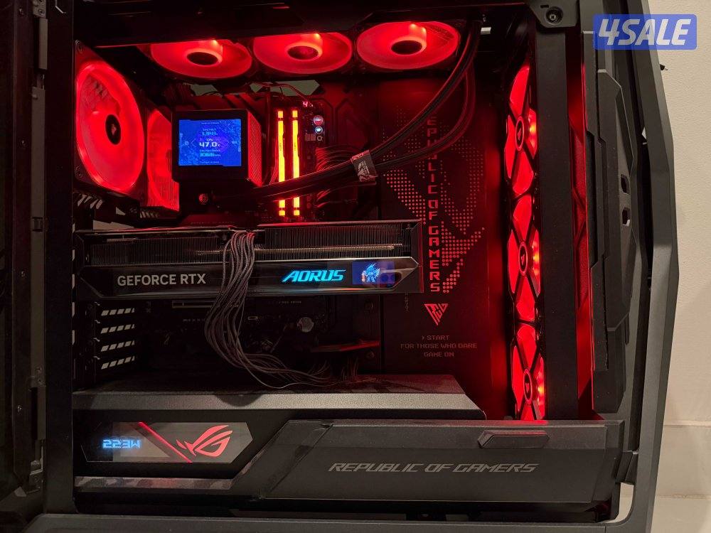 بي سي احترافي RTX 5080 Aorus و Ryzen 9950X3D (كالجديد مع الكفالة)0