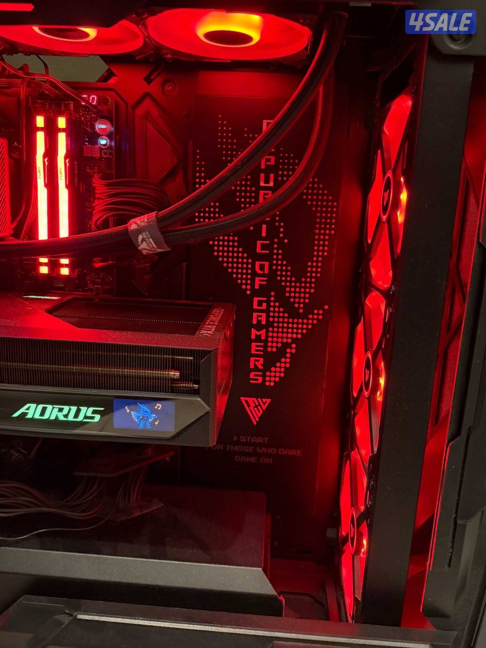 بي سي احترافي RTX 5080 Aorus و Ryzen 9950X3D (كالجديد مع الكفالة)2