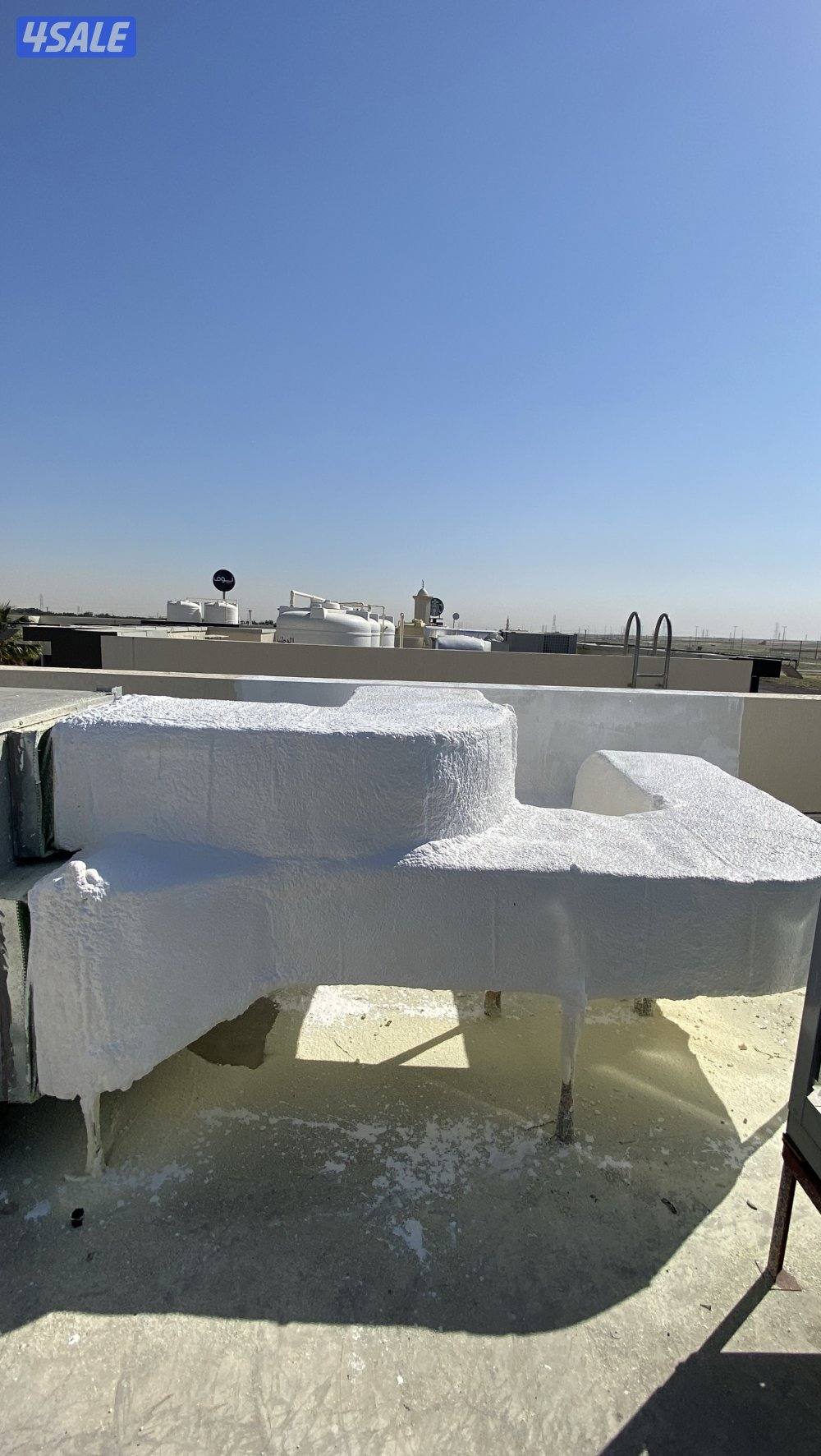 مقاول عازل لجميع أنواع العازل فوم أمريكي طربال اسطحه حمامات كربي جكات8