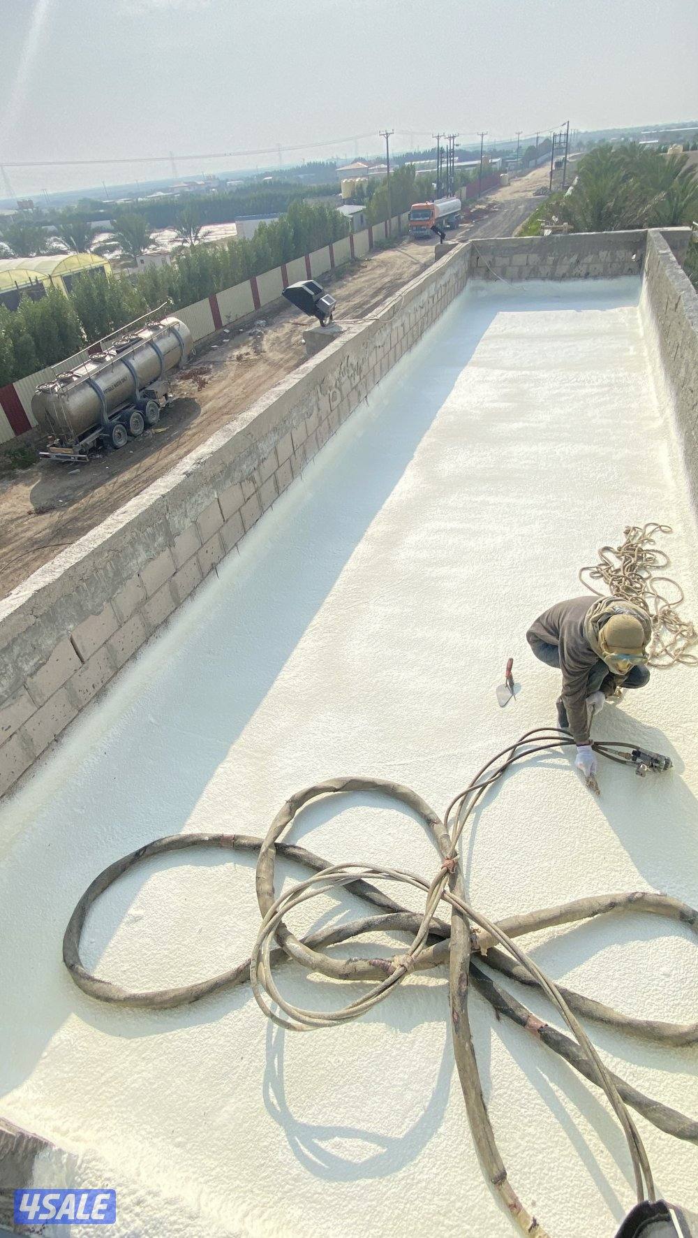 مقاول عازل لجميع أنواع العازل فوم أمريكي طربال اسطحه حمامات كربي جكات15