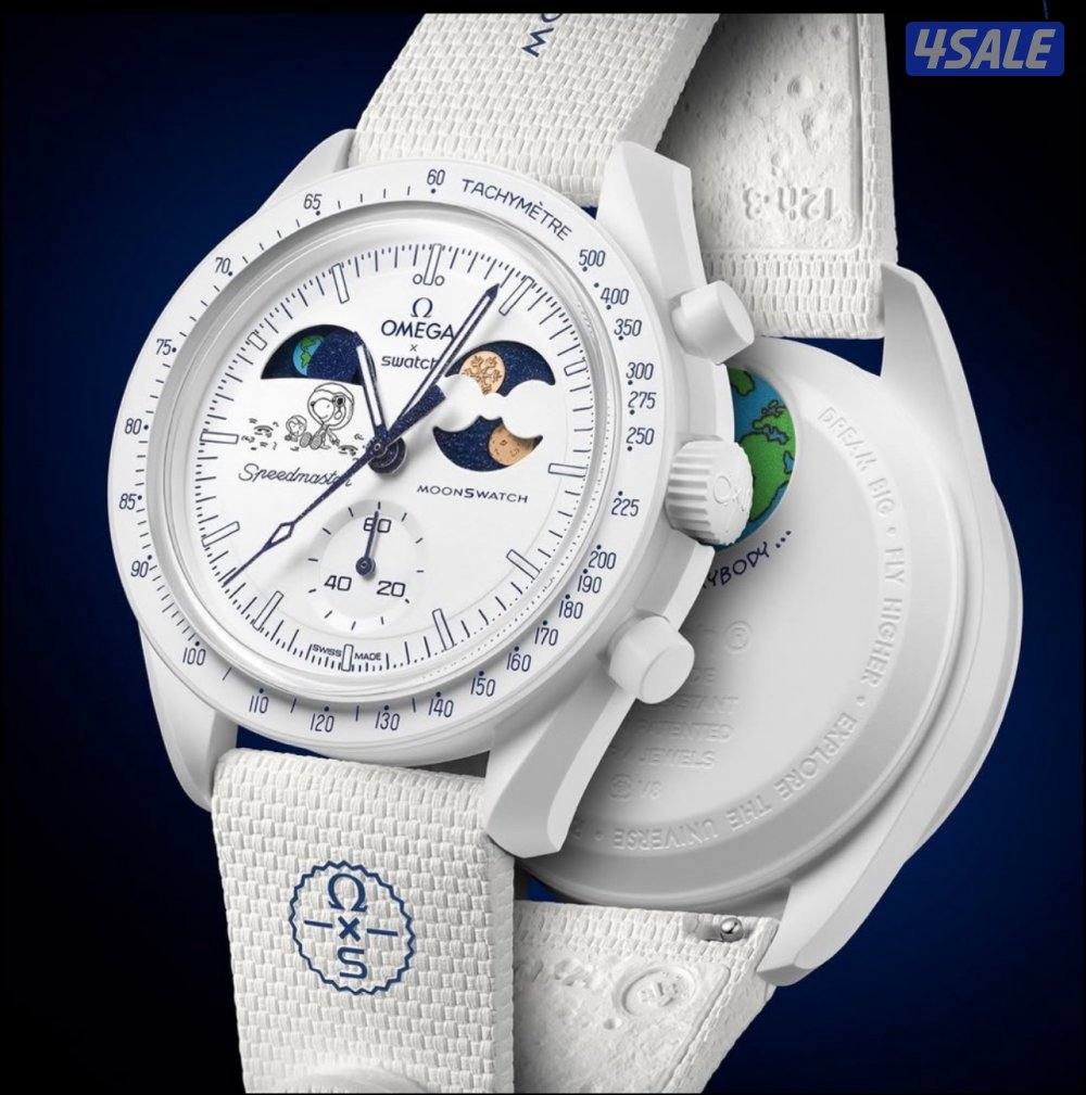 للبيع ساعة جديدة  – Omega x Swatch MoonSwatch إصدار سنوبي1