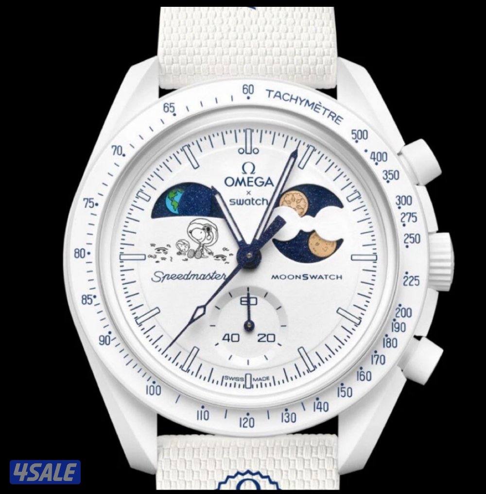 للبيع ساعة جديدة  – Omega x Swatch MoonSwatch إصدار سنوبي0