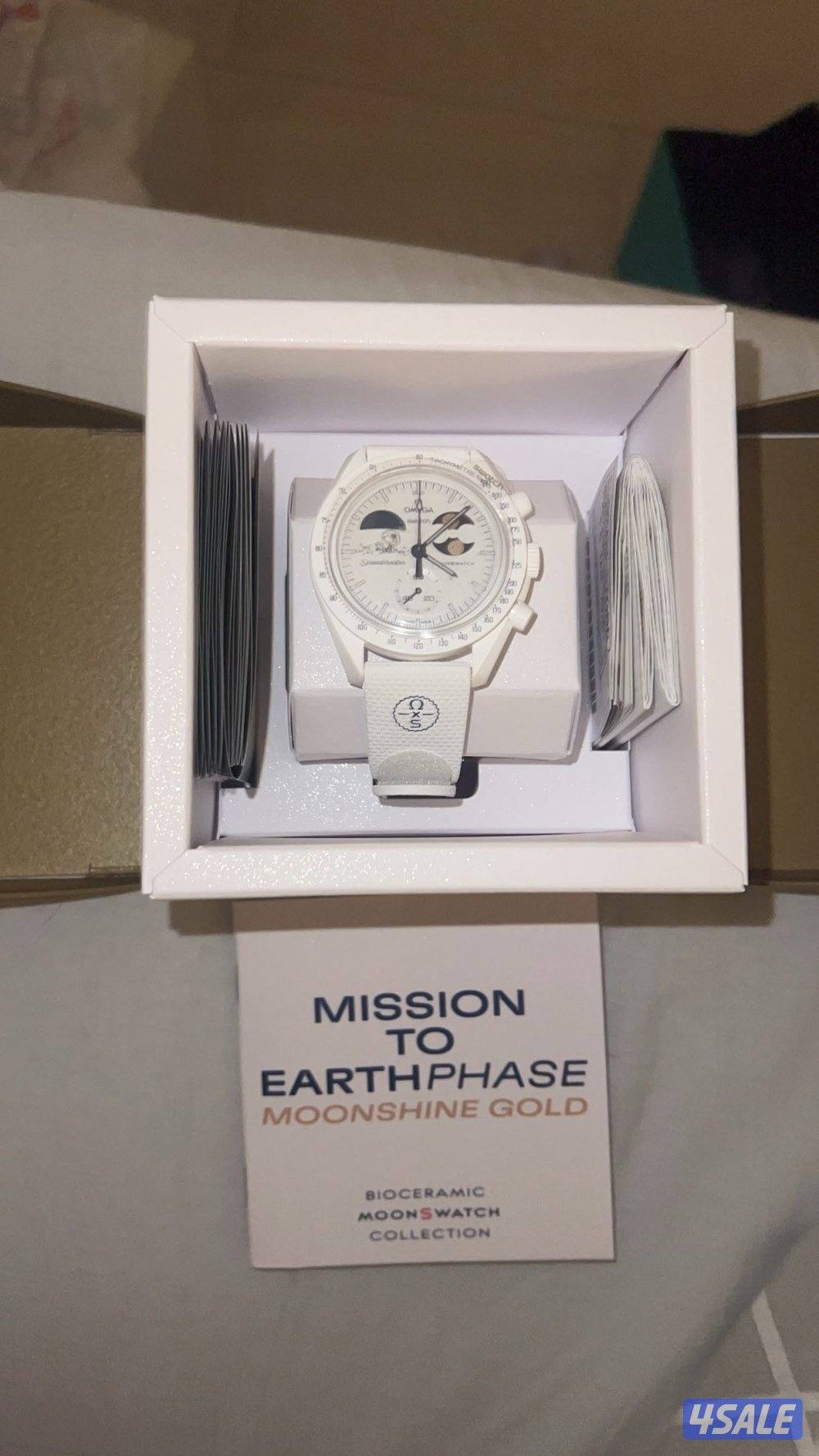 للبيع ساعة جديدة  – Omega x Swatch MoonSwatch إصدار سنوبي2