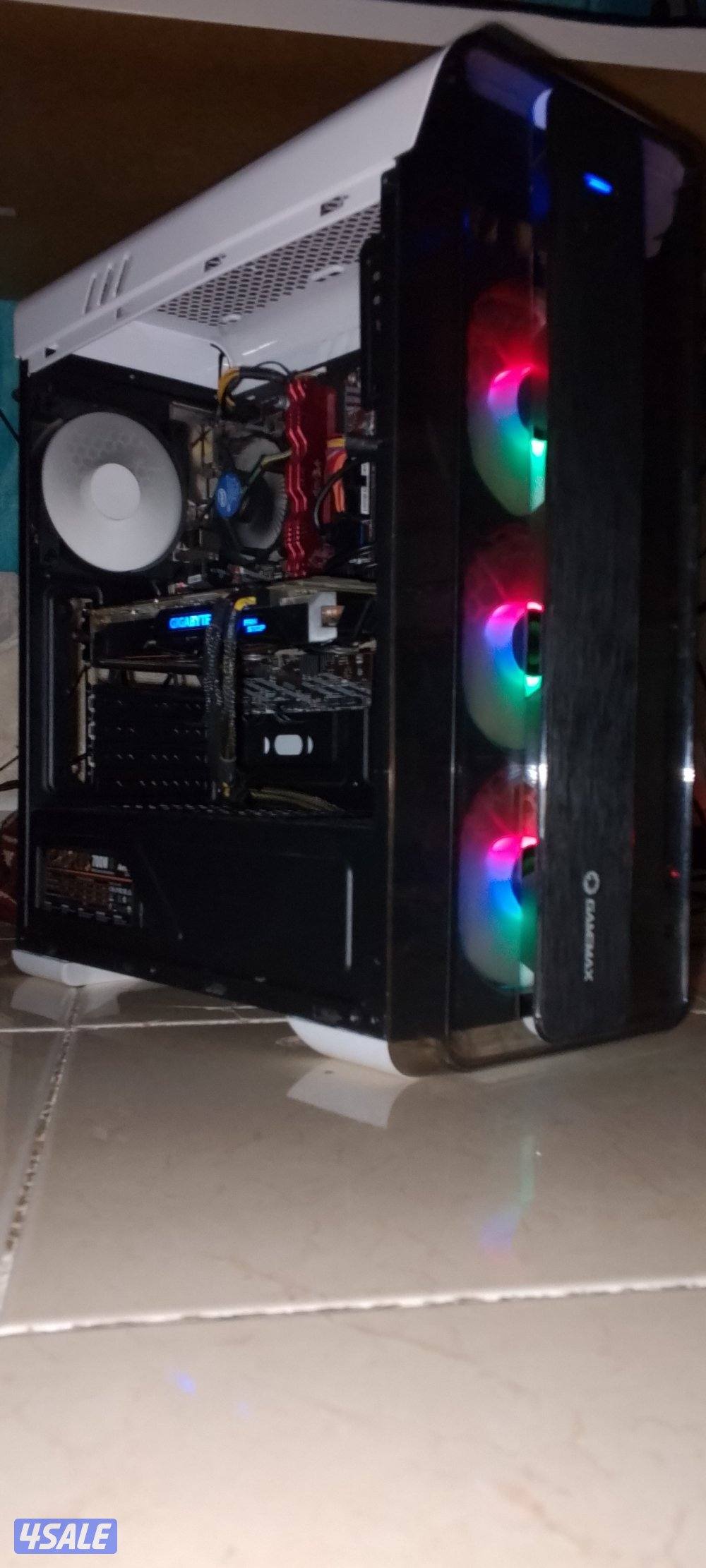 i5-10400 / GTX 1070 gaming pc بي سي0