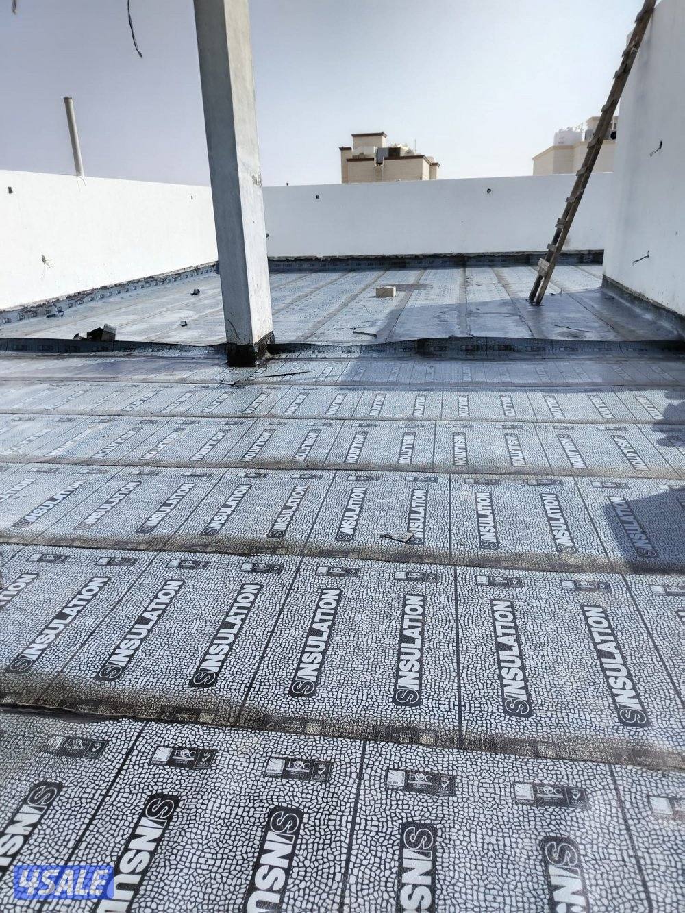 عزل أسطح بالكويت ضد الحرارة وتسريب الماي متخصصون في عزل الأسطح والحمام3