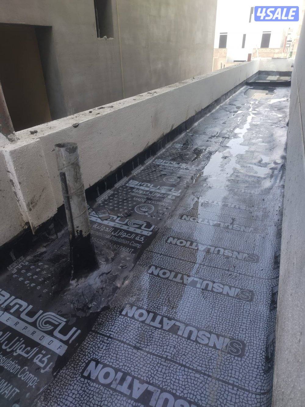 عزل أسطح بالكويت ضد الحرارة وتسريب الماي متخصصون في عزل الأسطح والحمام11