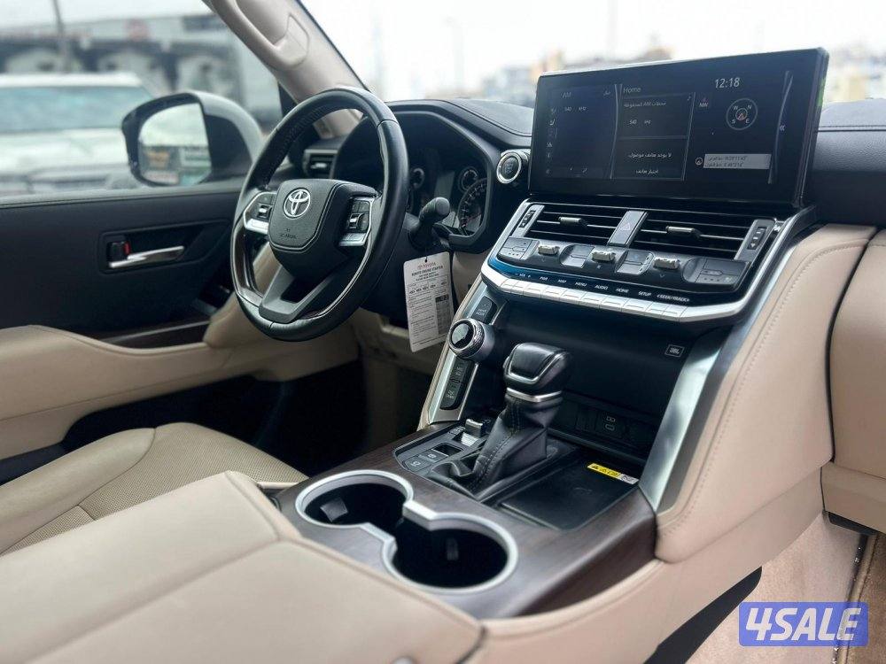 تويوتا لاند كروزر GX.R AEROs  twin turbo.V6 موديل 2023 ماشى 71.000 k.m7