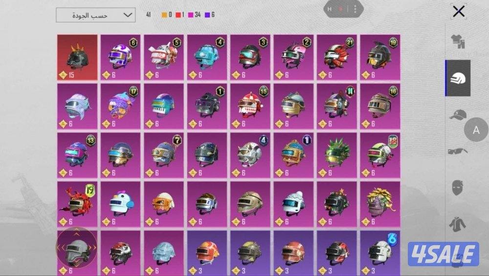 حساب ببجي فيه 90 مثك و 18 سلاح يتطور  مصروف عليه 100 الف شده  في مطافي3