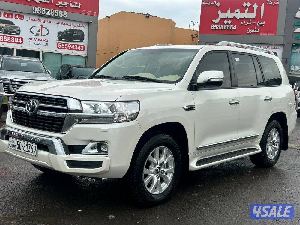 تويوتا لاند كروزر GX.R-V6 موديل 2021 ماشى 43.000 k.m   وارد الساير .0