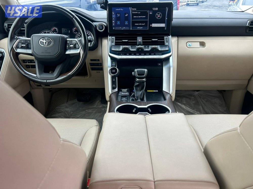 تويوتا لاند كروزر GX.R AEROs  twin turbo.V6 موديل 2022 ماشى 115.000 k.7