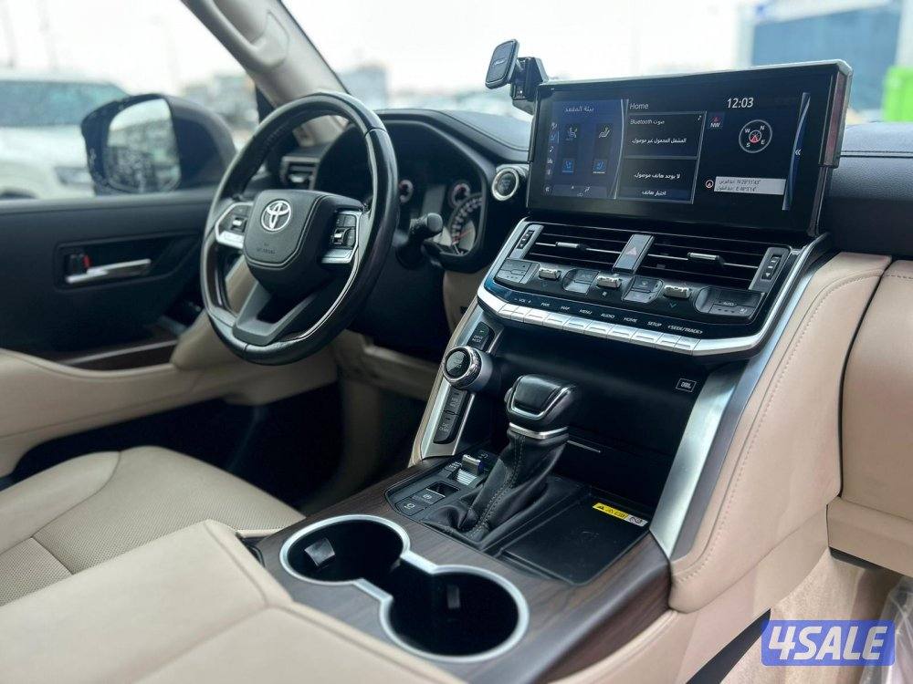 تويوتا لاند كروزر GX.R AEROs  twin turbo.V6 موديل 2022 ماشى 115.000 k.6