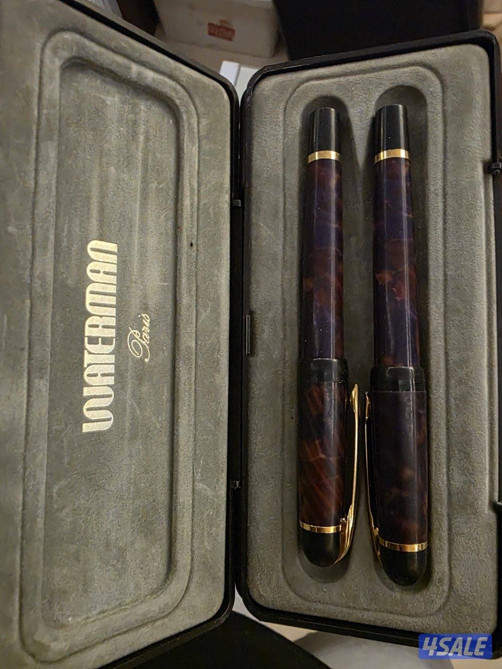 للبيع قلم مونت بلانك أصلي كامل مرفقاته و مجموعة اقلام ثانية4
