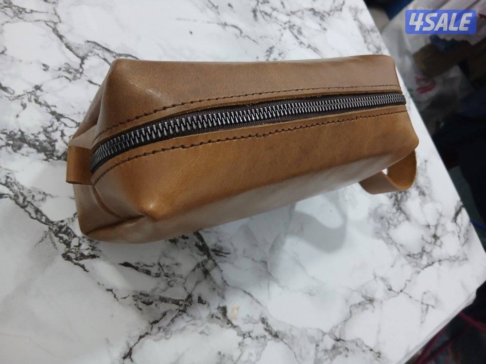 شنطة يد رجالى- صناعة يدوي -مصنوعة من الجلد الطبيعى  بول اب الفاخر2