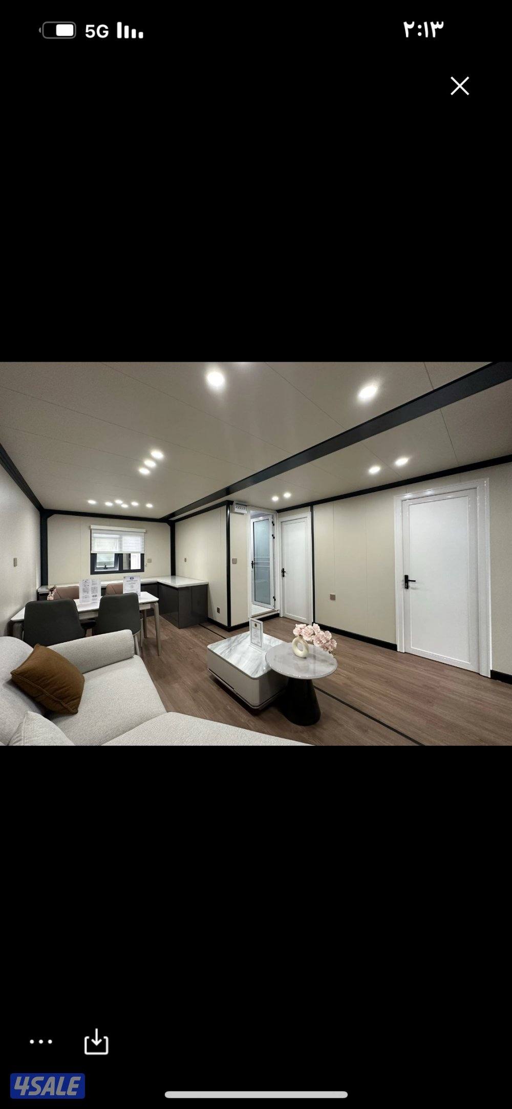 شالية يتصفط علب شكل كونتينر3