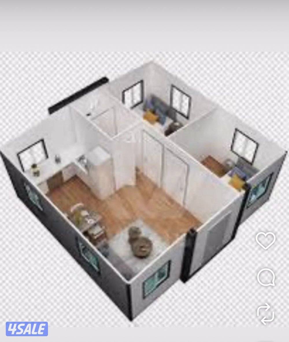 شالية يتصفط علب شكل كونتينر5