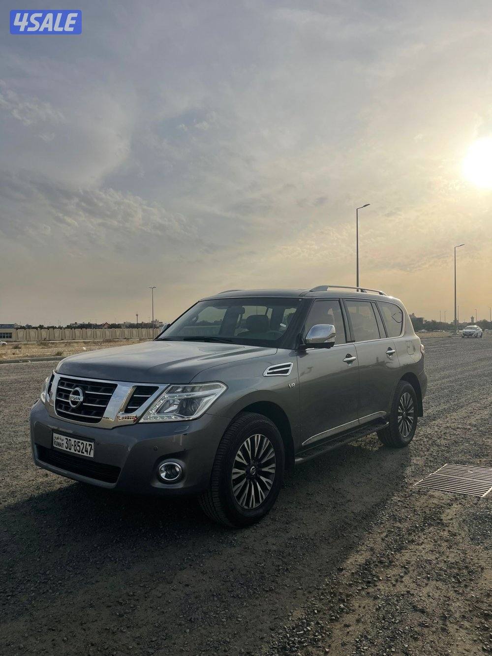 باترول بلاتنيوم ستي 2015 البابطين بحاله نادره عداد 53 الف0