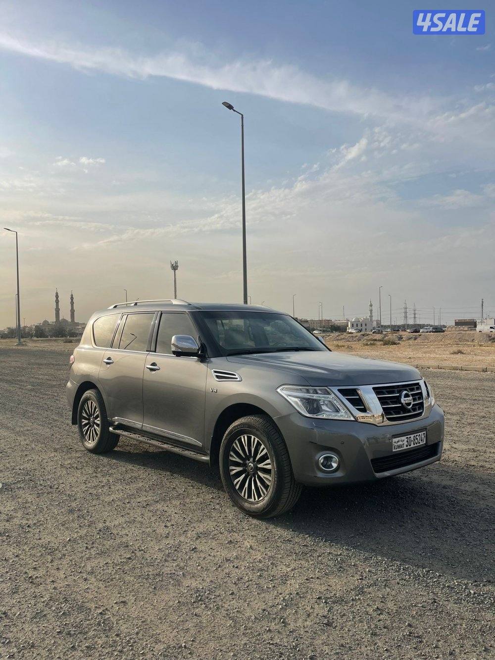 باترول بلاتنيوم ستي 2015 البابطين بحاله نادره عداد 53 الف1