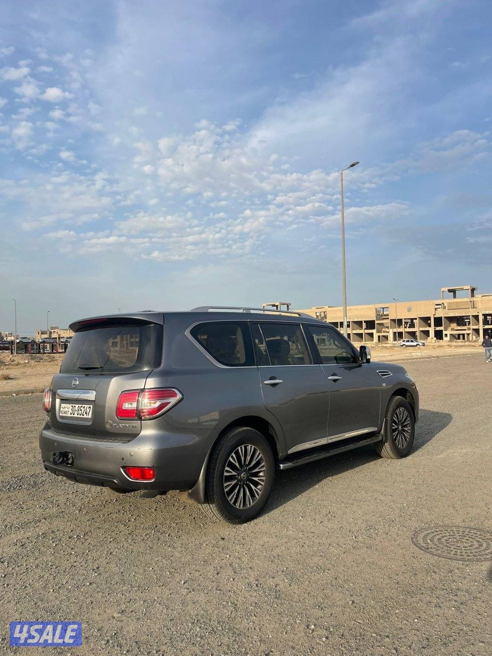 باترول بلاتنيوم ستي 2015 البابطين بحاله نادره عداد 53 الف2