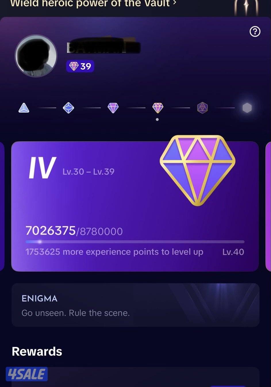 حساب تيك توك لفل 390