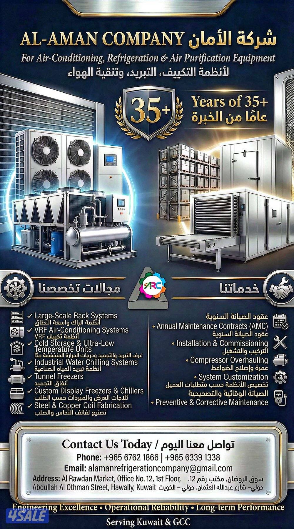 AIR-CONDITIONING, REFRIGERATION & AIR PURIFICATION EQUIPMENT0