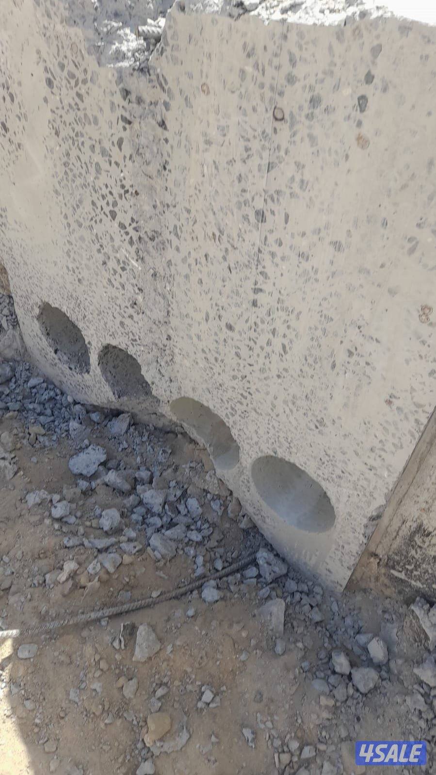 قص وتكسير الخرسانه ليزر قص أبواب فتحات كور قص درايش فتحات تكييف صحي0