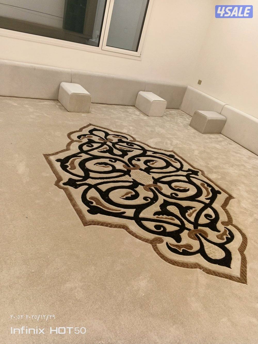 بيع وتركيب وتنجيد لجميع الاثاث المنزلي سجاد ومساند ورضيات باركية وثيل4