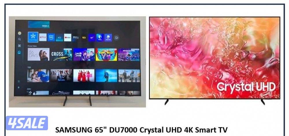 Samsung 65" DU 7000 CRYSTAL UHD 4K Smart TV 160KD To pick up Funaitees0