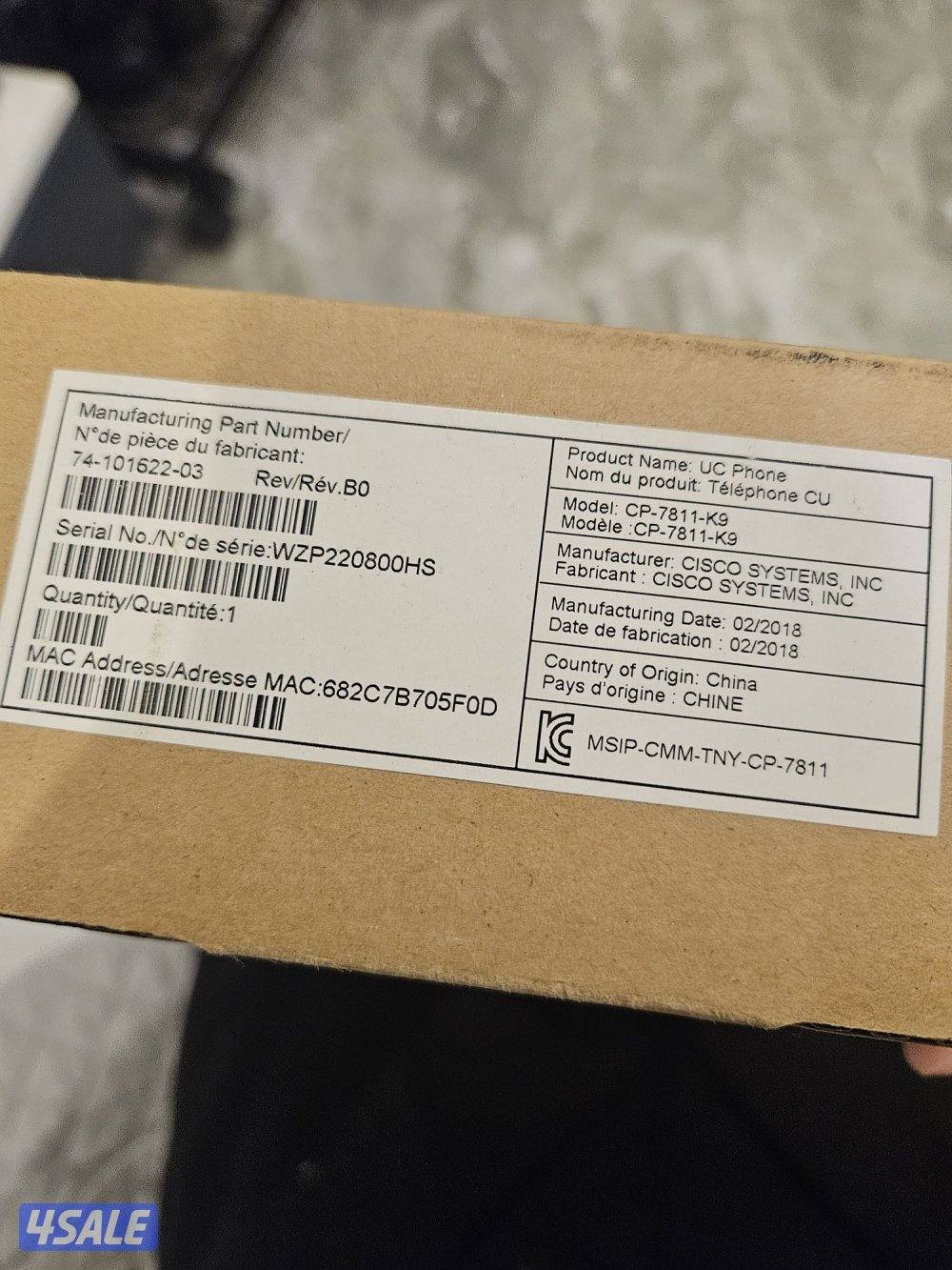 cisco ip phone 78111