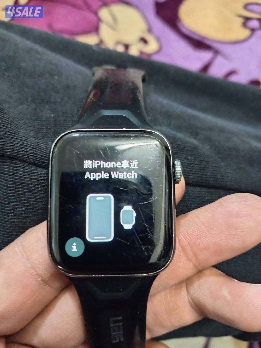 ساعة ابل سارير 5 بحالة جيدة1