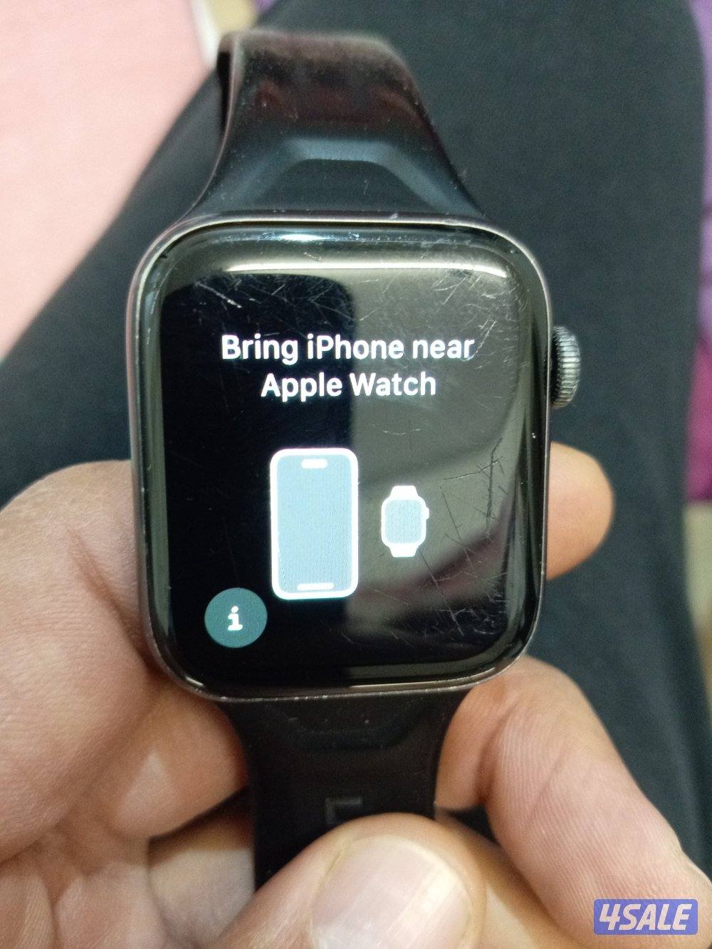 ساعة ابل سارير 5 بحالة جيدة3