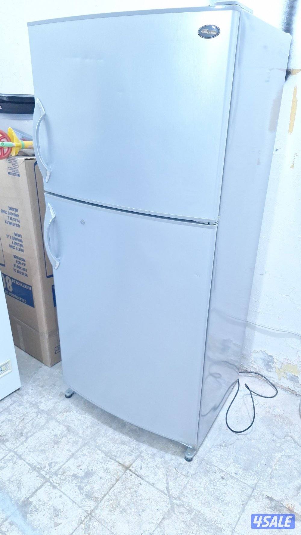 بيع ثلاجه سوبر جنرال سلفر 24قدم بحاله ممتازه مع التوصيل والكفاله2