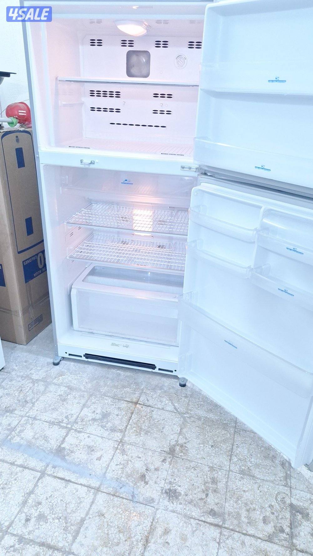 بيع ثلاجه سوبر جنرال سلفر 24قدم بحاله ممتازه مع التوصيل والكفاله3