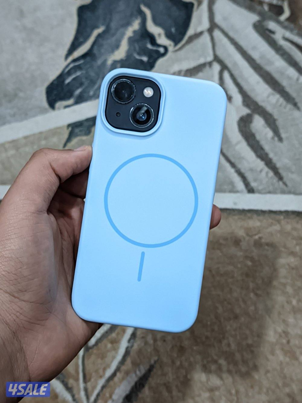 للبيع ايفون 13 مبدل شاشة بطارية اصلية 86%3