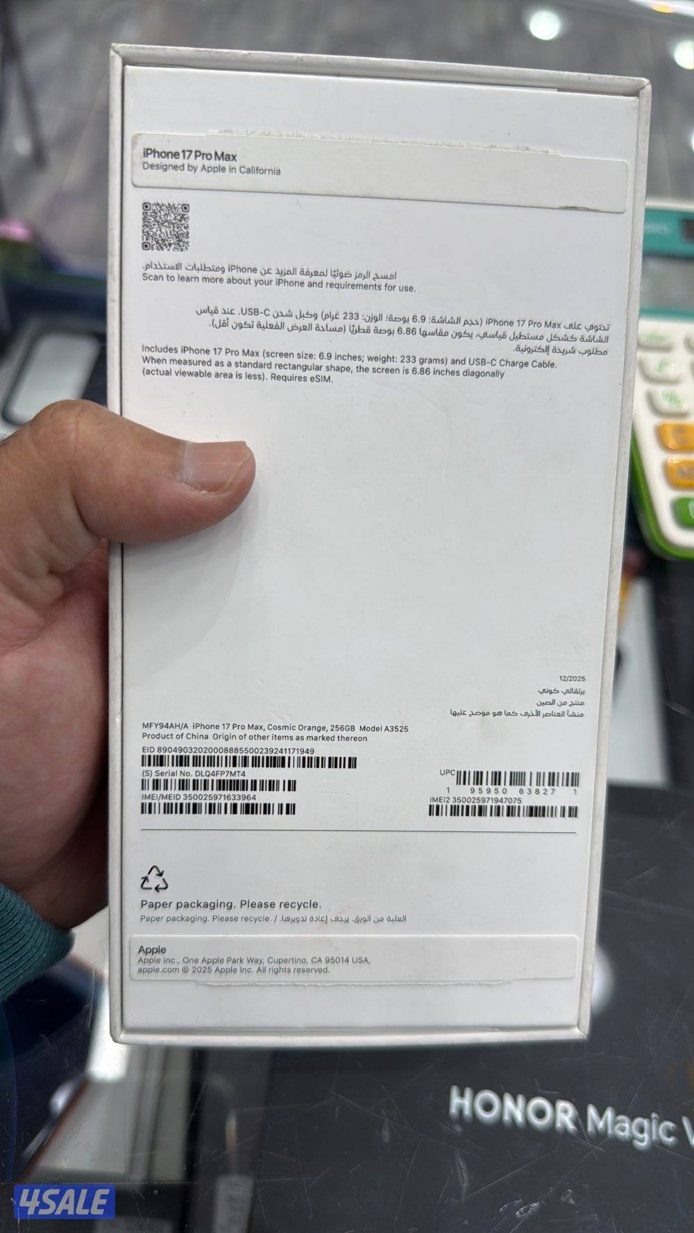 Ipad pro M5 chip13 inch  1 TB5