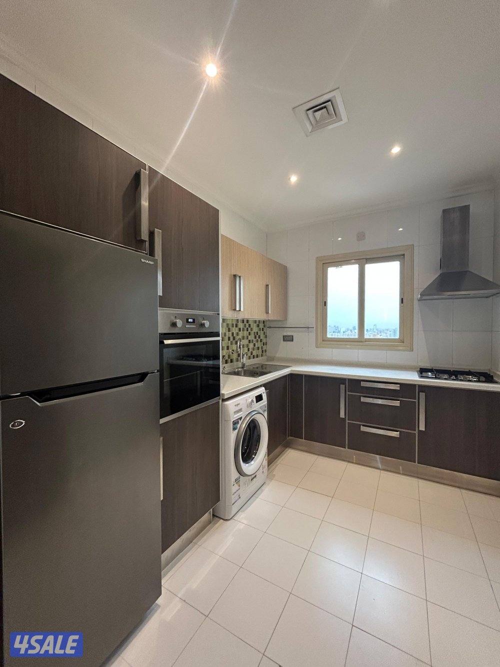 شقة راقيه للإيجار فى السالمية تشطيب فاخر نصف مفروش شهر مجاني1