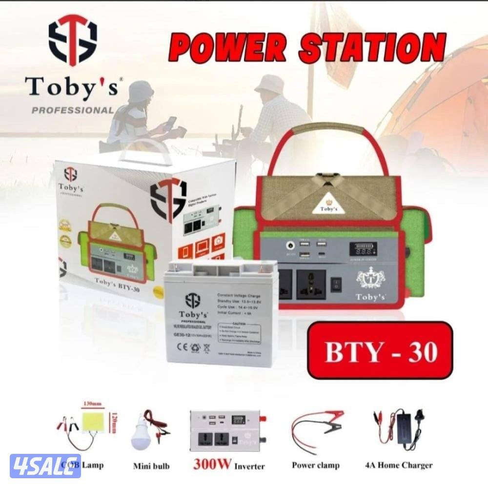 🟢 للبيع بطارية  تشغل اجهزة كهربائيةوشحن الهواتف1