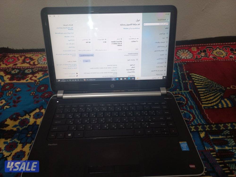 لاب توب Hb كور i7 هارد رام 16 .....ssd 512 شاشه تاتش3