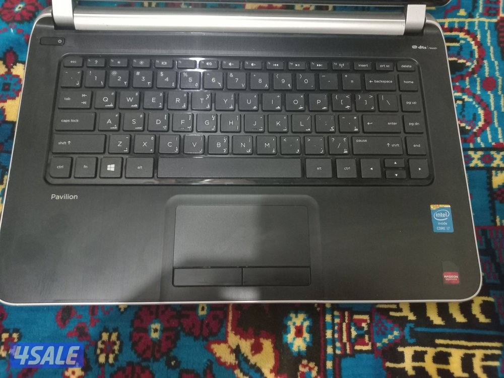 لاب توب Hb كور i7 هارد رام 16 .....ssd 512 شاشه تاتش9