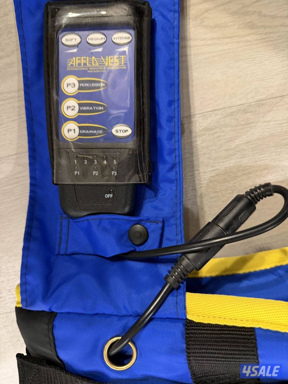 Afflovest chest clearance vest سترة تنظيف مجرى الهواء1