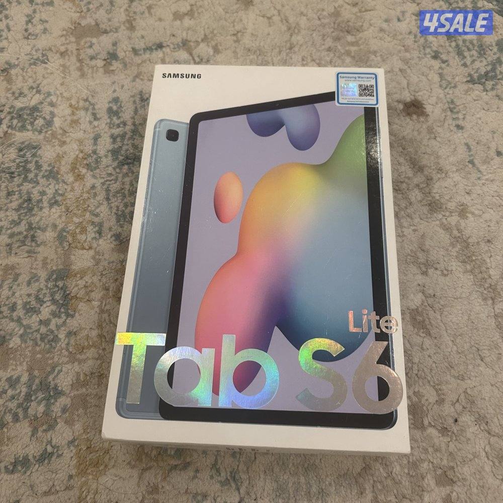 للبيع Samsung Tab S6 Lite 256GB مع القلم والعلبة والشاحن و هاتف نوكيا.0