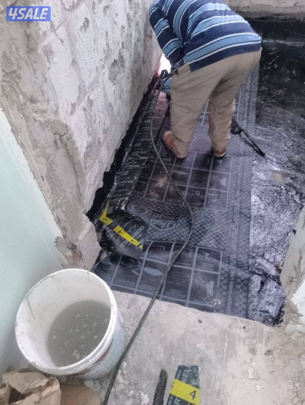 عازل جتاروف لمنع الخرير ومعالجه تشققات السطح_بالمواد الخصوصية1