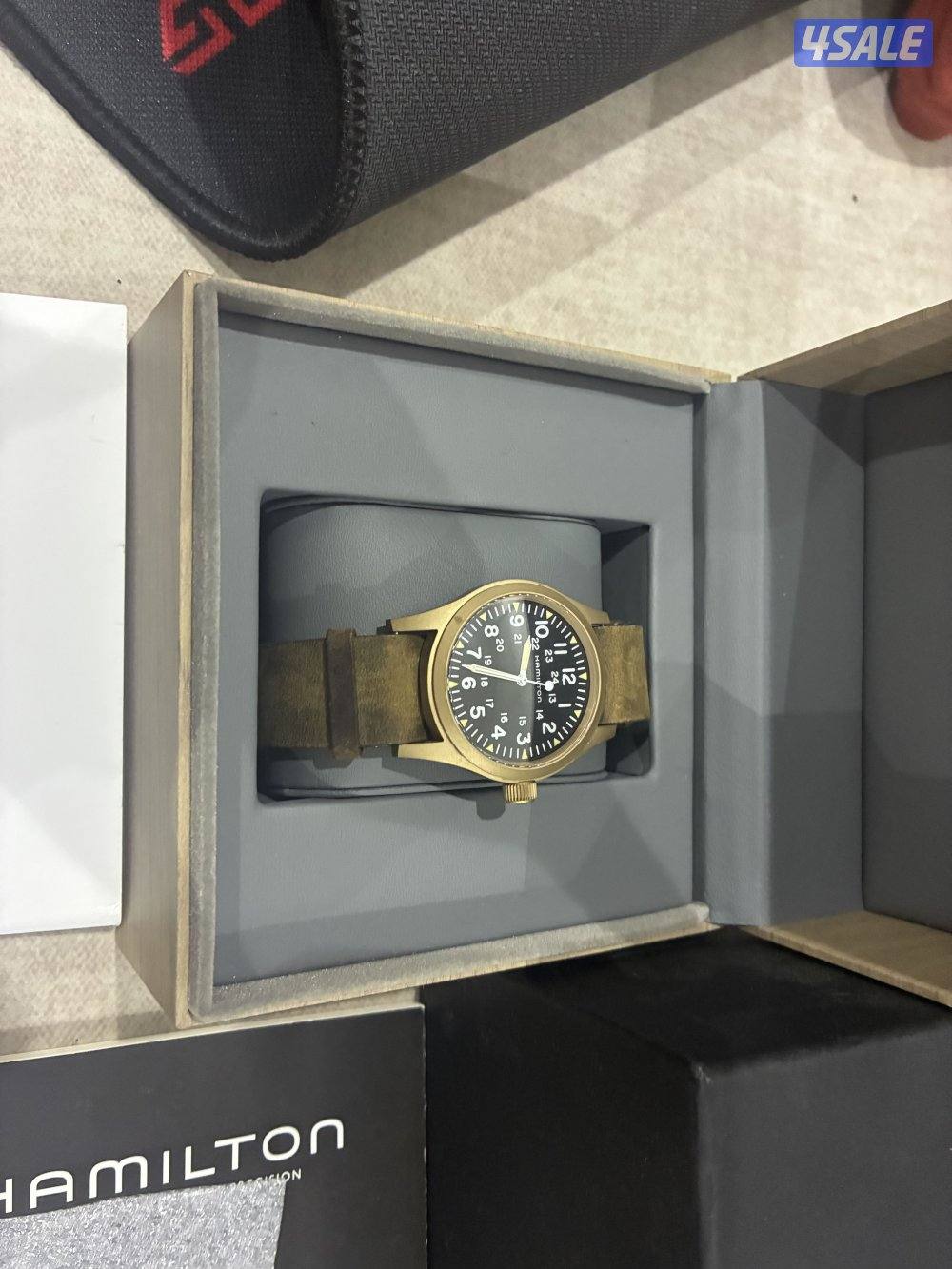 Hamilton kalhi field bronz automatic new with patina4