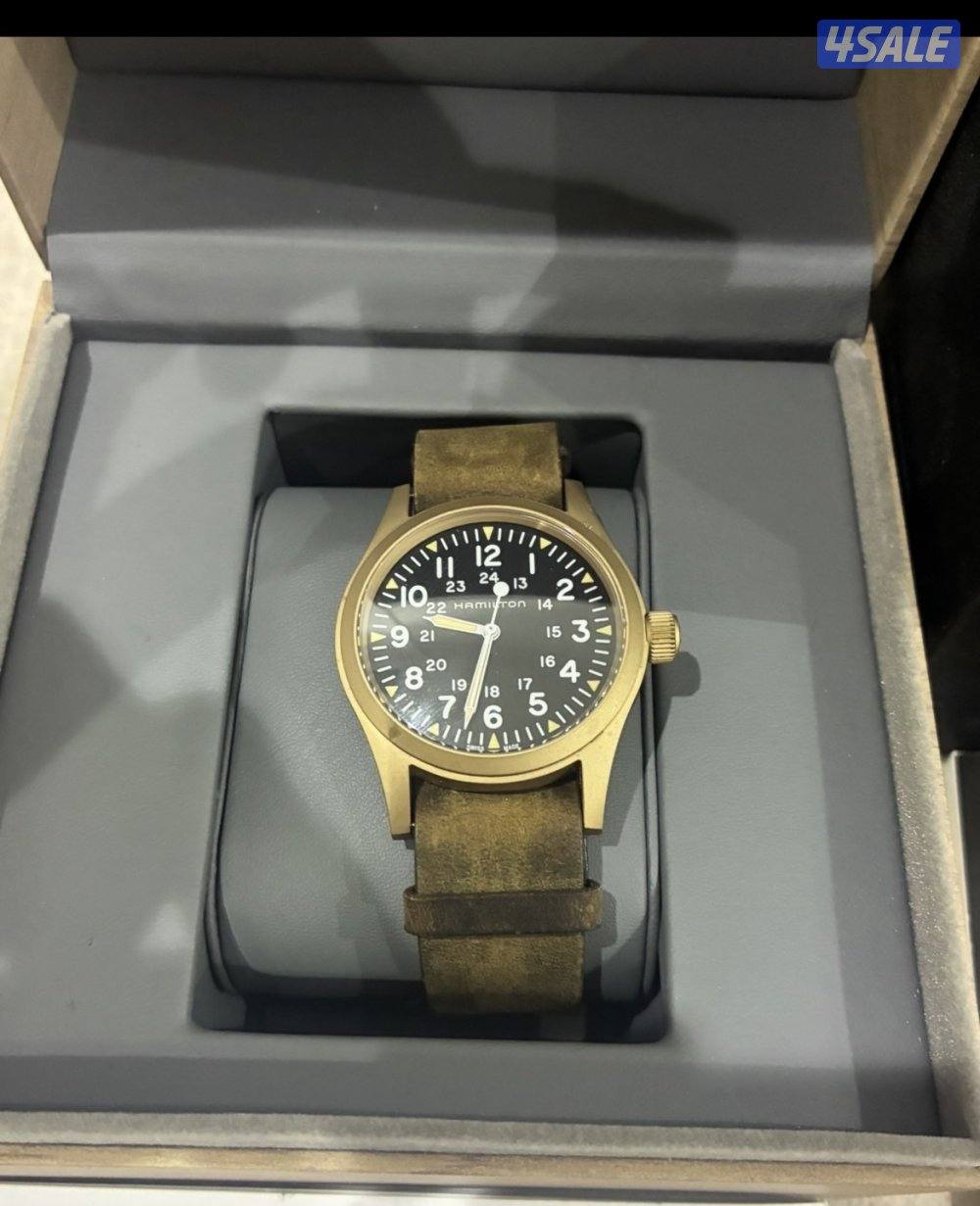 Hamilton kalhi field bronz automatic new with patina7