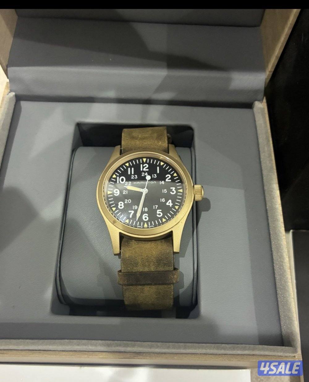 Hamilton kalhi field bronz automatic new with patina9