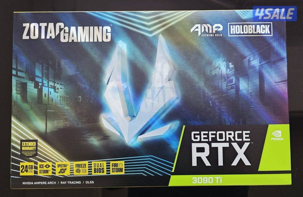 ZOTAC NVIDIA RTX3090 TI 24GB GDDRX6 HolowBlack New For Sale0
