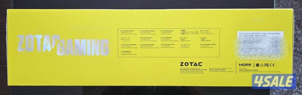 ZOTAC NVIDIA RTX3090 TI 24GB GDDRX6 HolowBlack New For Sale2